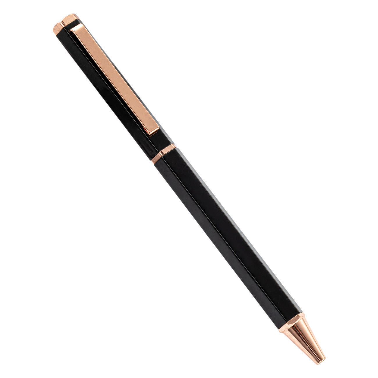 Bolígrafo Metálico Hexagonal DeskUp – Escritura Premium